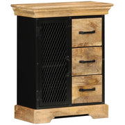 Credenza 60x30x75 cm in Legno Massello di Mango cod mxl 18896