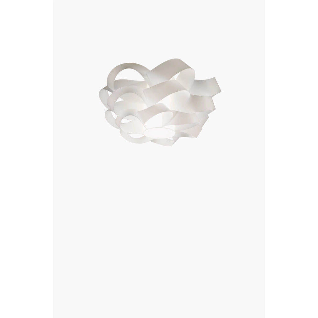 Plafoniera Moderna Cloud Polilux ® Bianco 1 Luce E27 D60Cm
