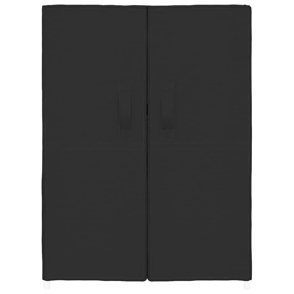 Scarpiera mobile contenitore per scarpe mobile ingresso/corridoio/soggiorno 60 x 28 x 90 cm tessuto nero 02_0021992