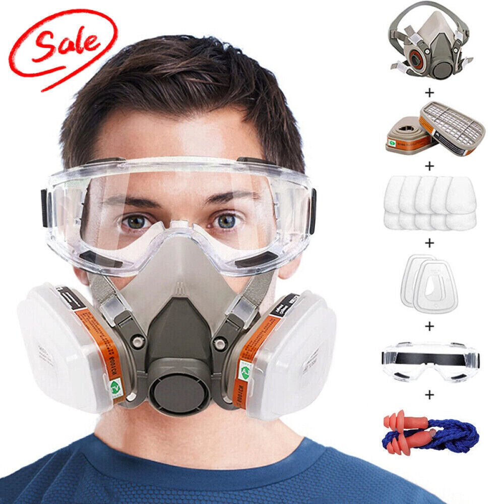 Maschera Antigas Protezione Chimica ¨C Zephmum ¨C Nero