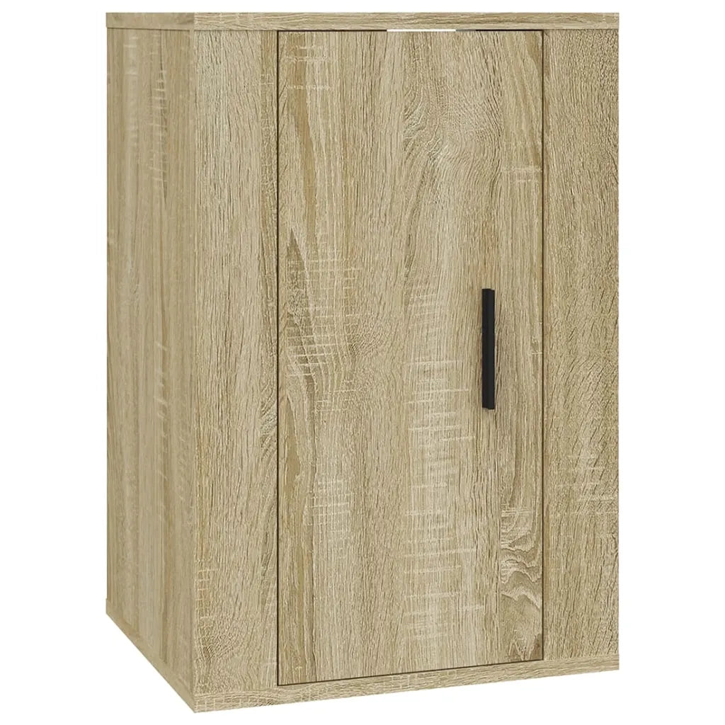 Set di Mobili Porta TV 4 pz Rovere Sonoma in Legno Multistrato 3188601