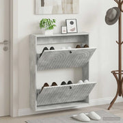 Mobiletto per Scarpe da Muro ALKMAAR 71 x 17 x 86 cm 896198