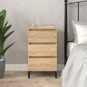 Comodino Rovere Sonoma 40x35x70 cm in Legno Multistrato 819671