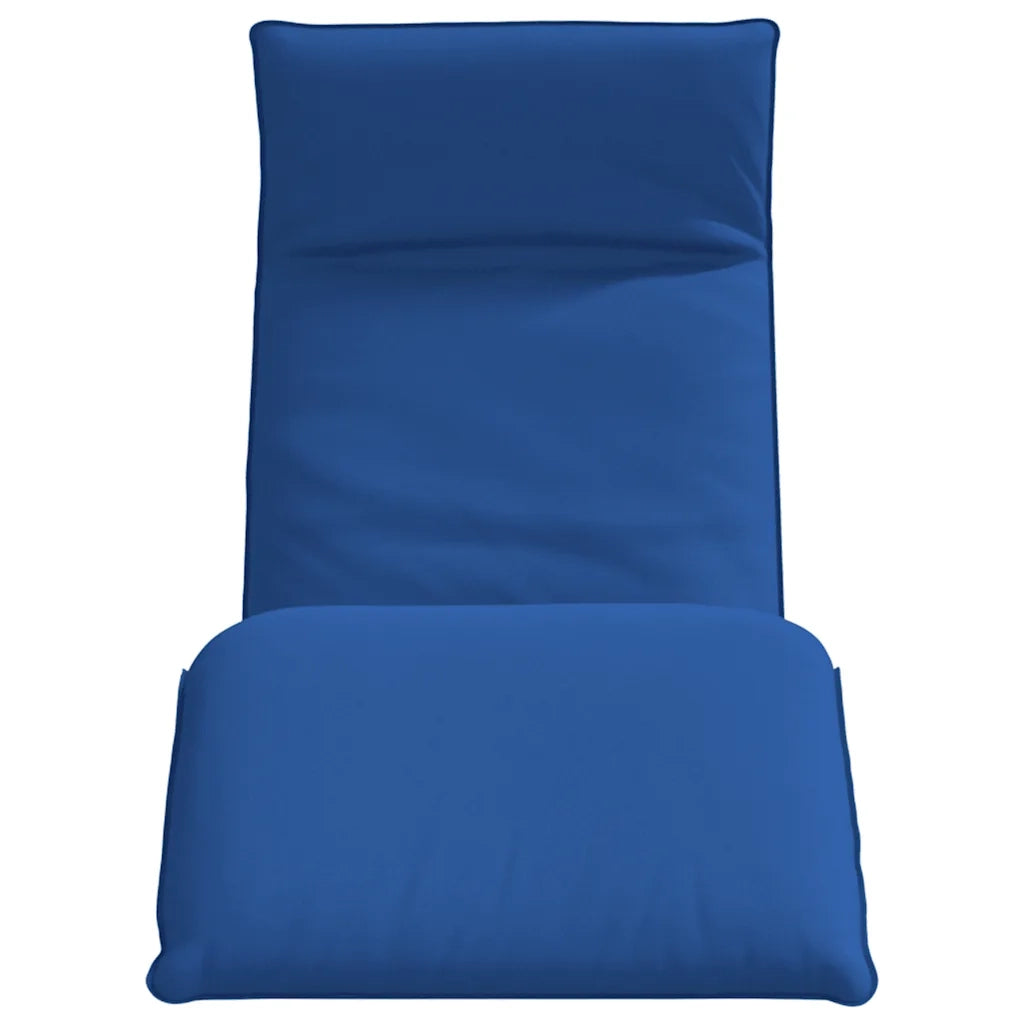 Lettino Pieghevole Blu Reale 175x54x8,5 cm in Tessuto Oxford 4019756