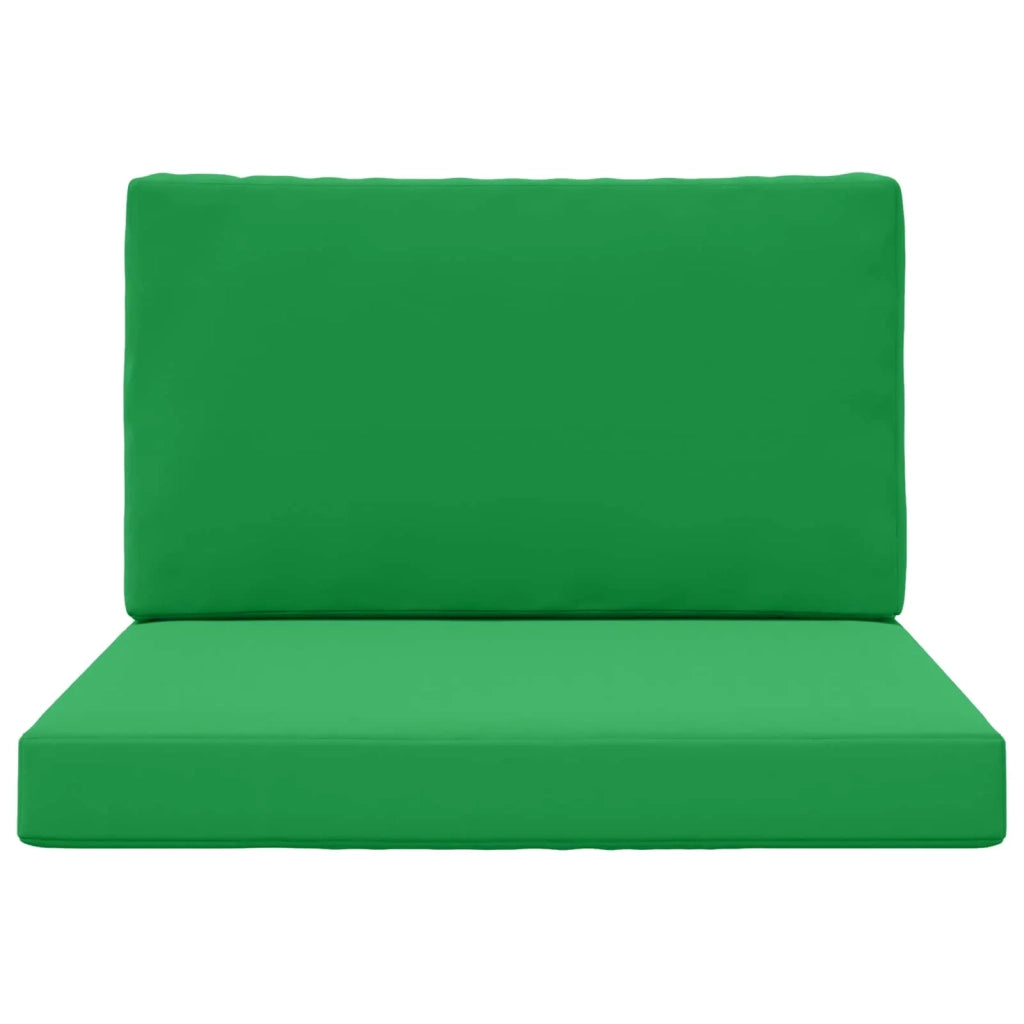 Cuscino per divano da esterno 2 pcs Verde Poliestere