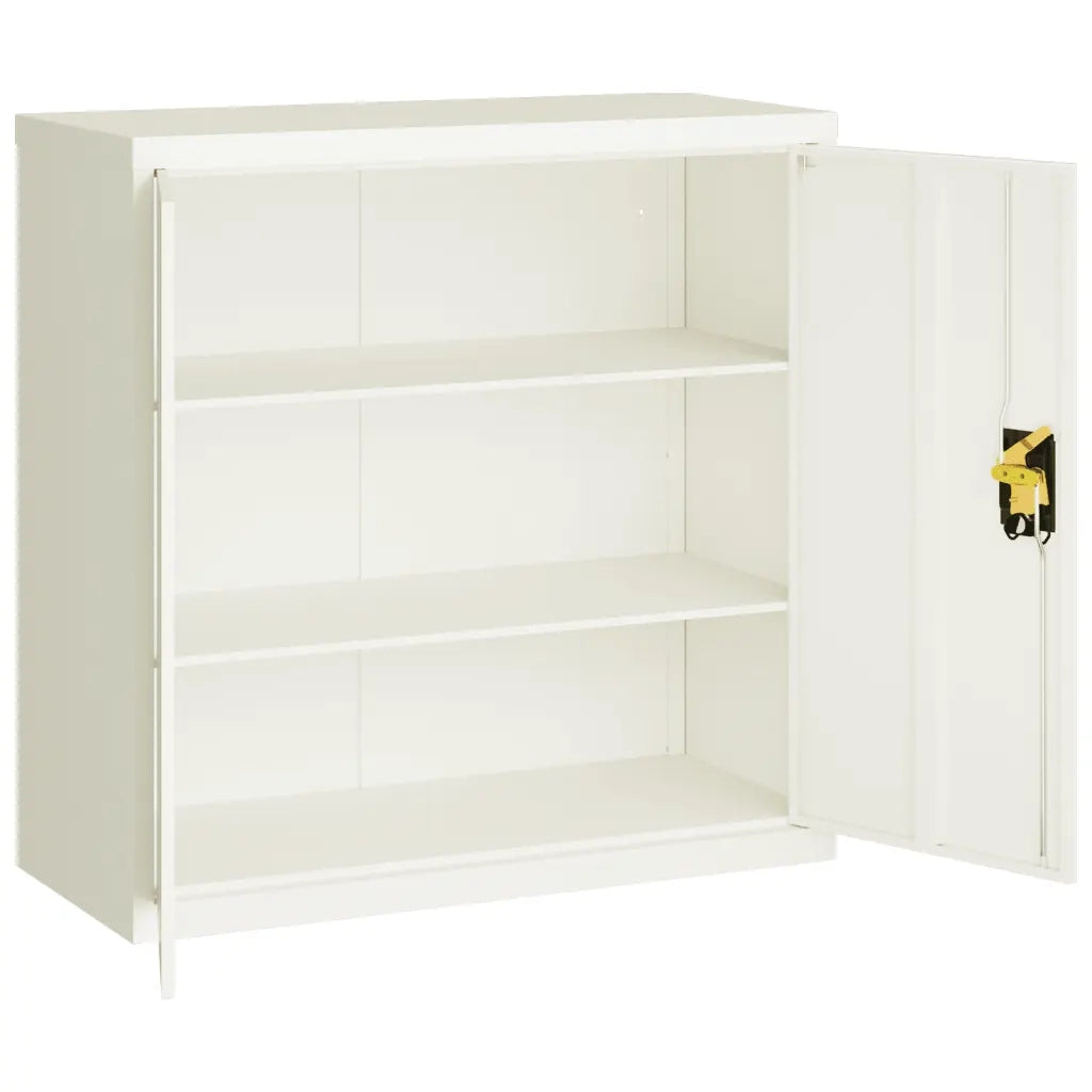 Armadio Classificatore Bianco 90x40x130 cm in Acciaio 3188311