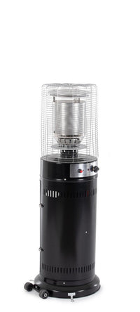 Scaldapatio a Gas  Ø46x135 cm in Acciaio Colonna Nero