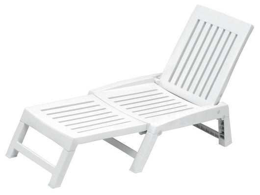 lettino 'orfeo' bianco cod:ferx.94107