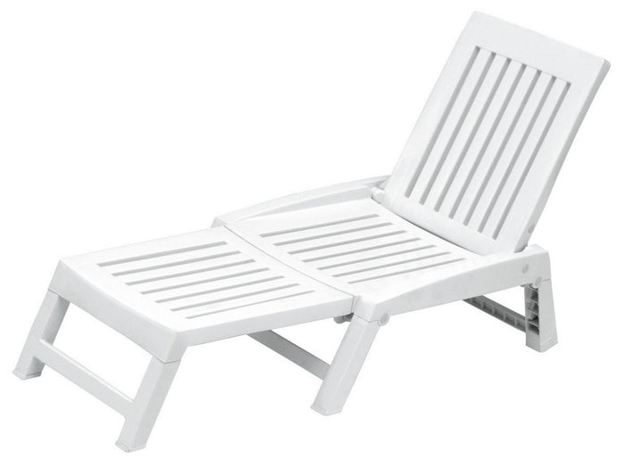 lettino 'orfeo' bianco cod:ferx.94107