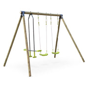 Altalene del parco giochi, 1 faccia a faccia, verde
