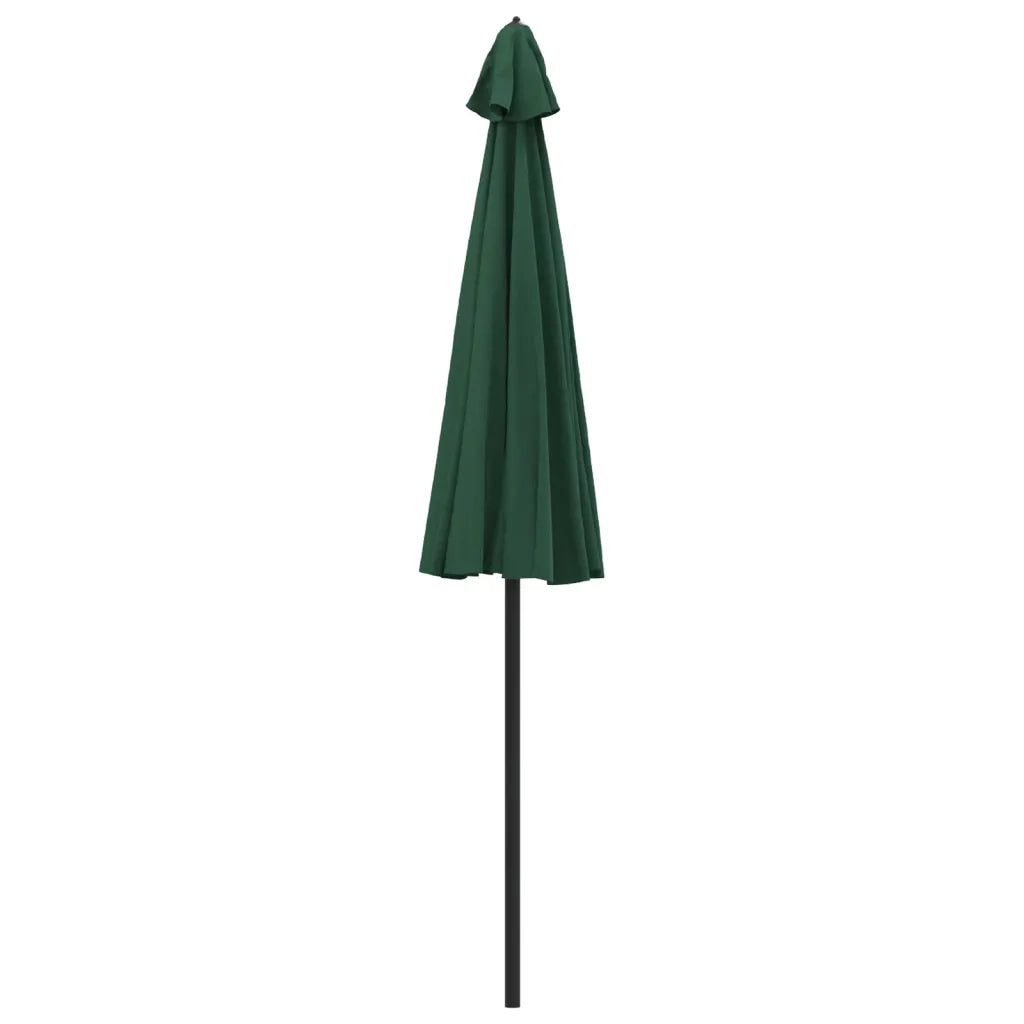 Ombrellone da Esterni con Palo in Alluminio 270 cm Verde cod mxl 54583