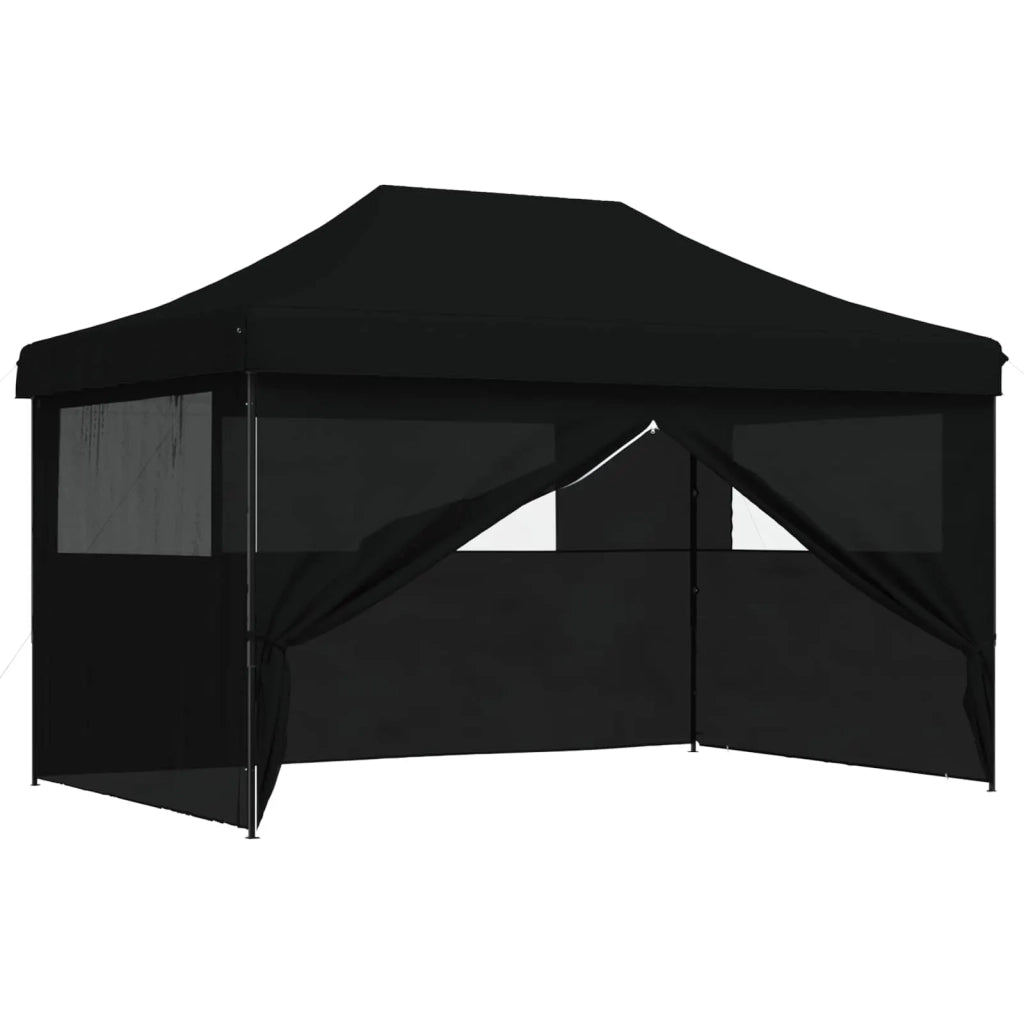 Tenda Party Nero 292 x 440 x 315 cm Tessuto Oxford 42023638