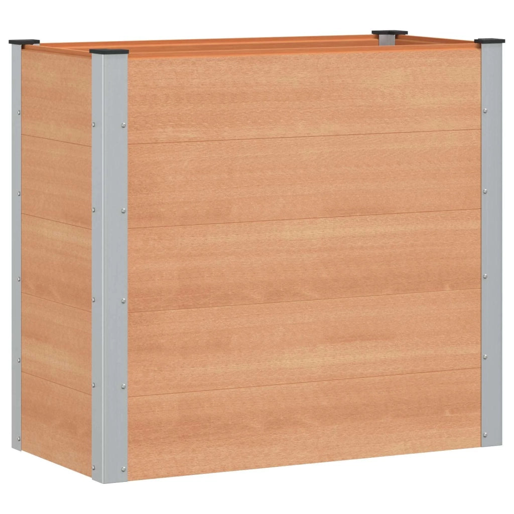 Letto rialzato da giardino Marrone 100 x 50 x 91 cm 42038997