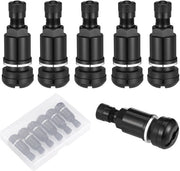 Ventiletti in alluminio per auto 6 pezzi - Totale lunghezza 4,5 cm - Cerniera in cerniera - Resistenti all'urto - Coperture di cerniera - Cerniera in cerniera