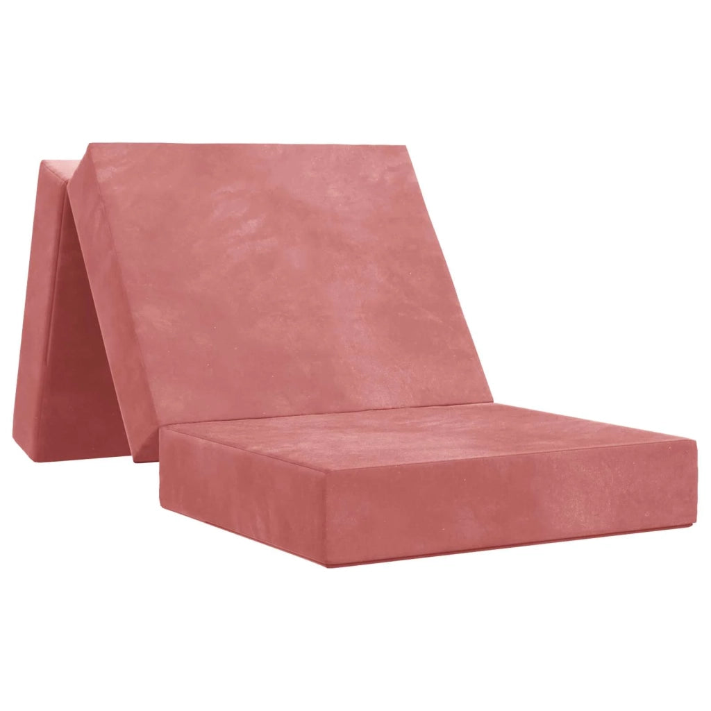 Divano Letto Pieghevole 75 x 67 x 45 cm Rosa 900170