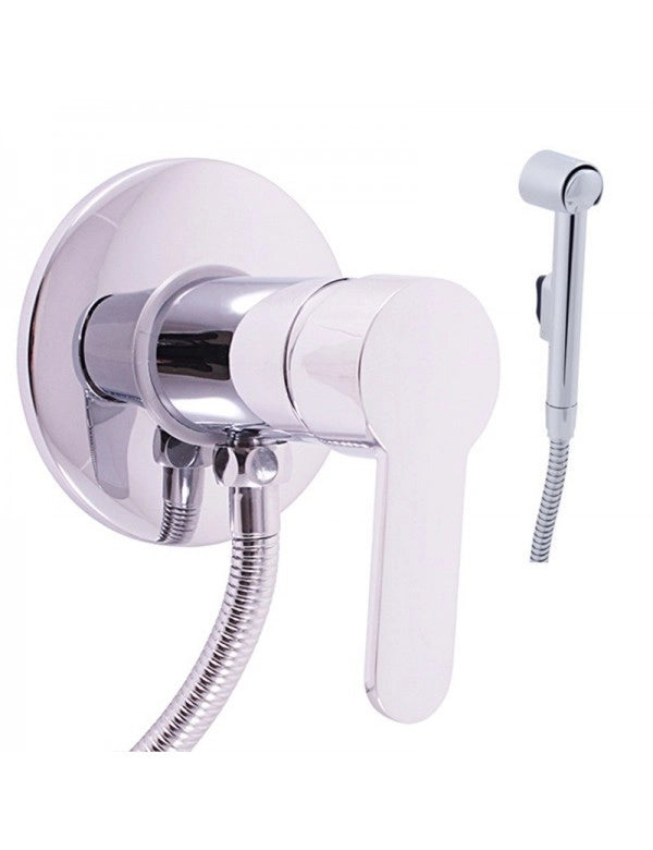ZAMBEZE Miscelatore WC Bidet Incasso con Doccetta