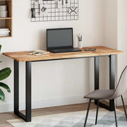 vidaXL Piano Tavolo Rettangolare 120x60x2cm Legno Massello di Acacia