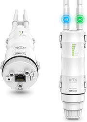 Amplificatore Wi-Fi - Estensore di Rete - Ripetitore - Booster di Segnale - Amplificatore di Segnale Wi-Fi