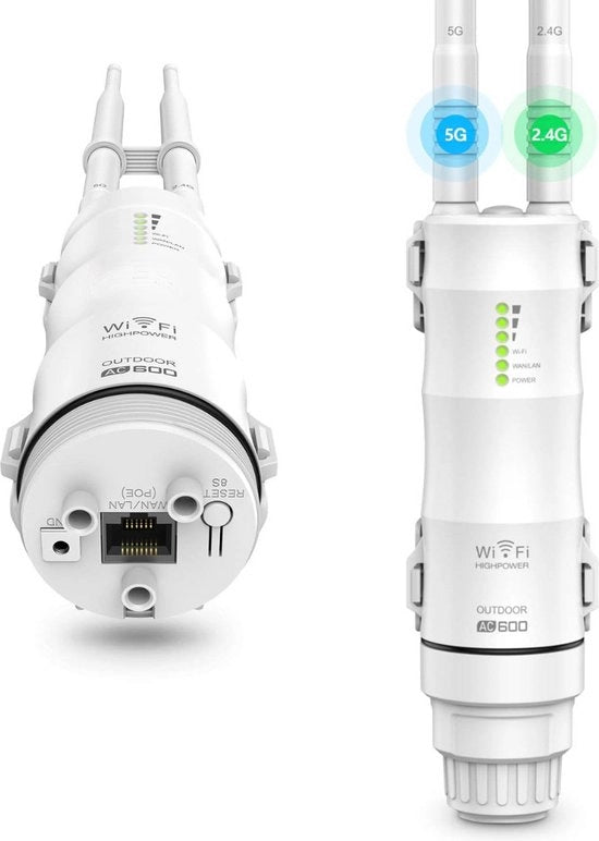 Amplificatore Wi-Fi - Estensore di Rete - Ripetitore - Booster di Segnale - Amplificatore di Segnale Wi-Fi