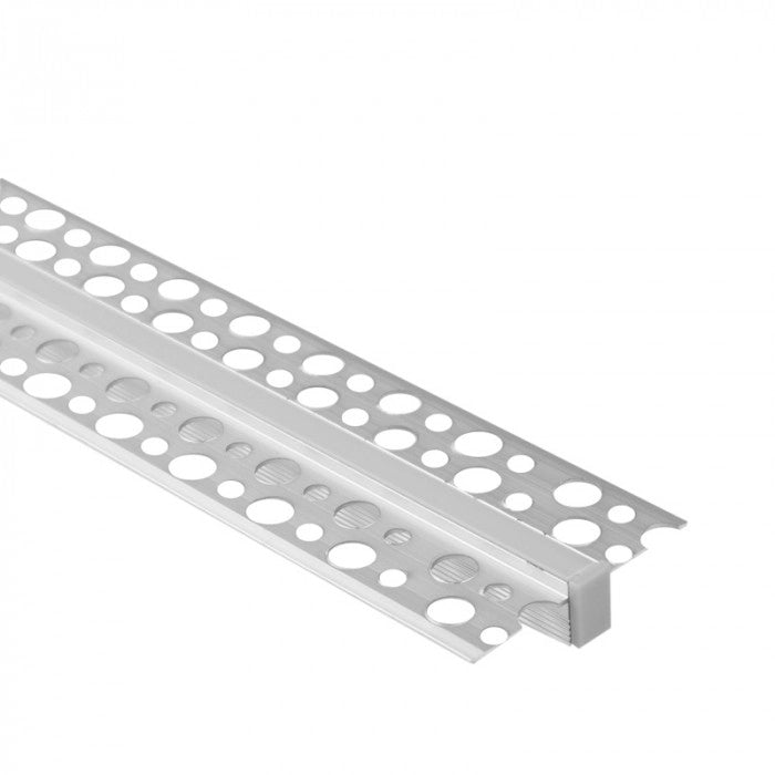 Profilo LED GPW-02 incasso anodizzato diffusore opale 2m