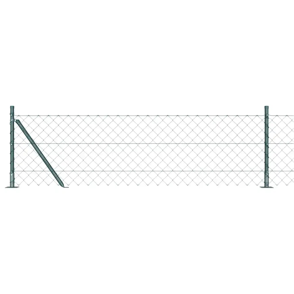 Palo della recinzione Verde 25 x 0,6 m (rete di 60 x 60 mm)