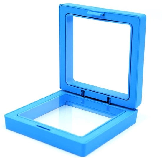 Display per gioielli in lega di plastica 3D - 10 pezzi - protezione contro gli urti - trasparente - impermeabile - membrane di plastica flessibili - scatola di presentazione