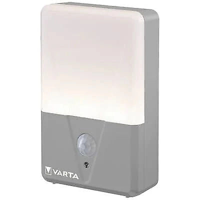 Varta 16634101402 Motion Sensor Outdoor Light Lampada LED per Esterni Sensore Movimento 40 lm IP44 2 Pezzi colore Grigio