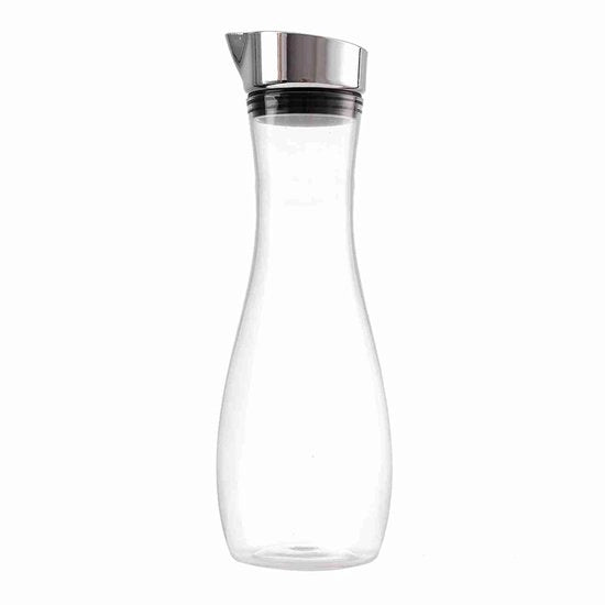 Caraffa trasparente in acrilato inamovibile - adatta per bevande - design elegante - adatta per ogni occasione