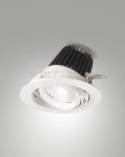 RUBENS FARETTO PER INCASSO 28W 3000K 2600LM  BIANCO WRC 45° ON/OFF