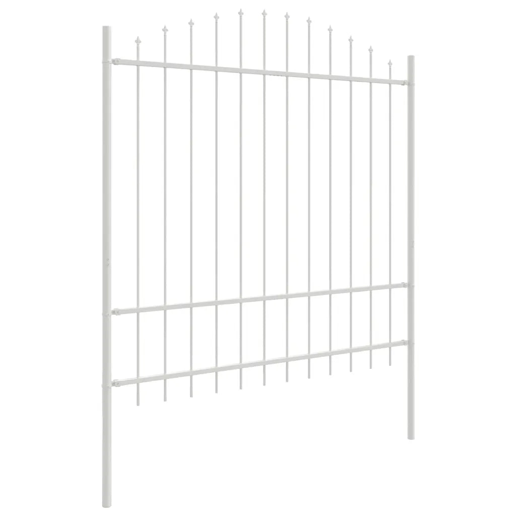 Recinzione per Giardino 5 pcs Bianco 170 x 215 cm 3360158