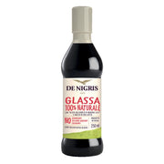 De nigris glassa naturale con aceto balsamico di modena igp e mosto d'uva cotto
