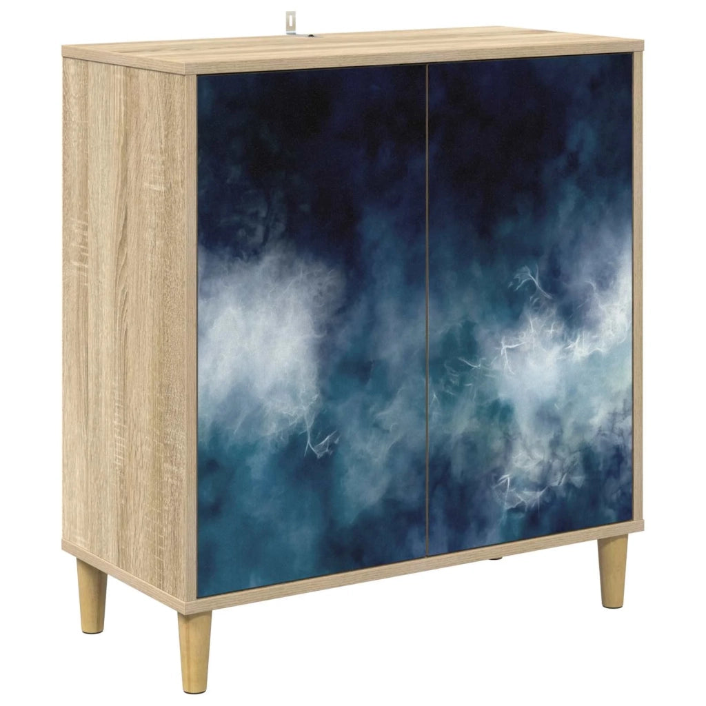 Credenza RAALTE Sonoma 69 x 33 x 75 cm Legno ingegnerizzato 8006912