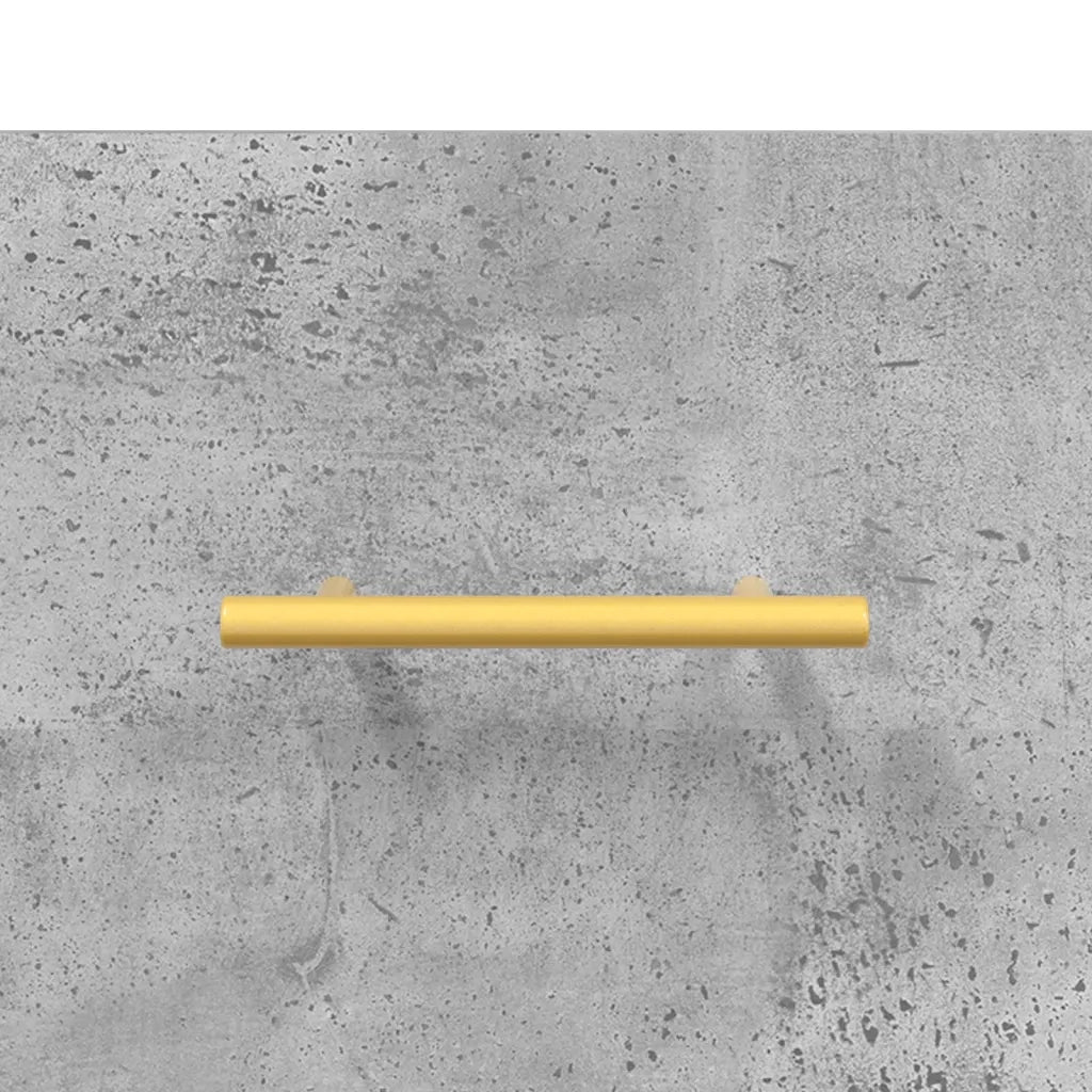 Comodini 2 pz Grigio Cemento 40x35x47,5 cm in Legno Multistrato 827285