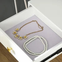 Toeletta con Specchio Luci a LED in Stile Industriale, Tavolo per Trucco con Sgabello, Mobile Toeletta con Interruttore Touch, Bianco