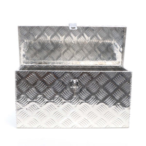 Cassetta porta attrezzi camion in alluminio 60 x 25 x 30 cm Baule sottoscocca