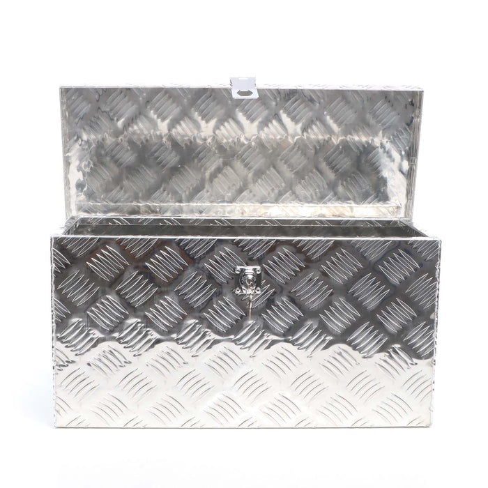 Cassetta porta attrezzi camion in alluminio 60 x 25 x 30 cm Baule sottoscocca