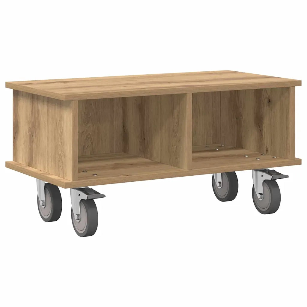 Supporto TV Rovere artigianale 68,5 x 35 x 35 cm 891047