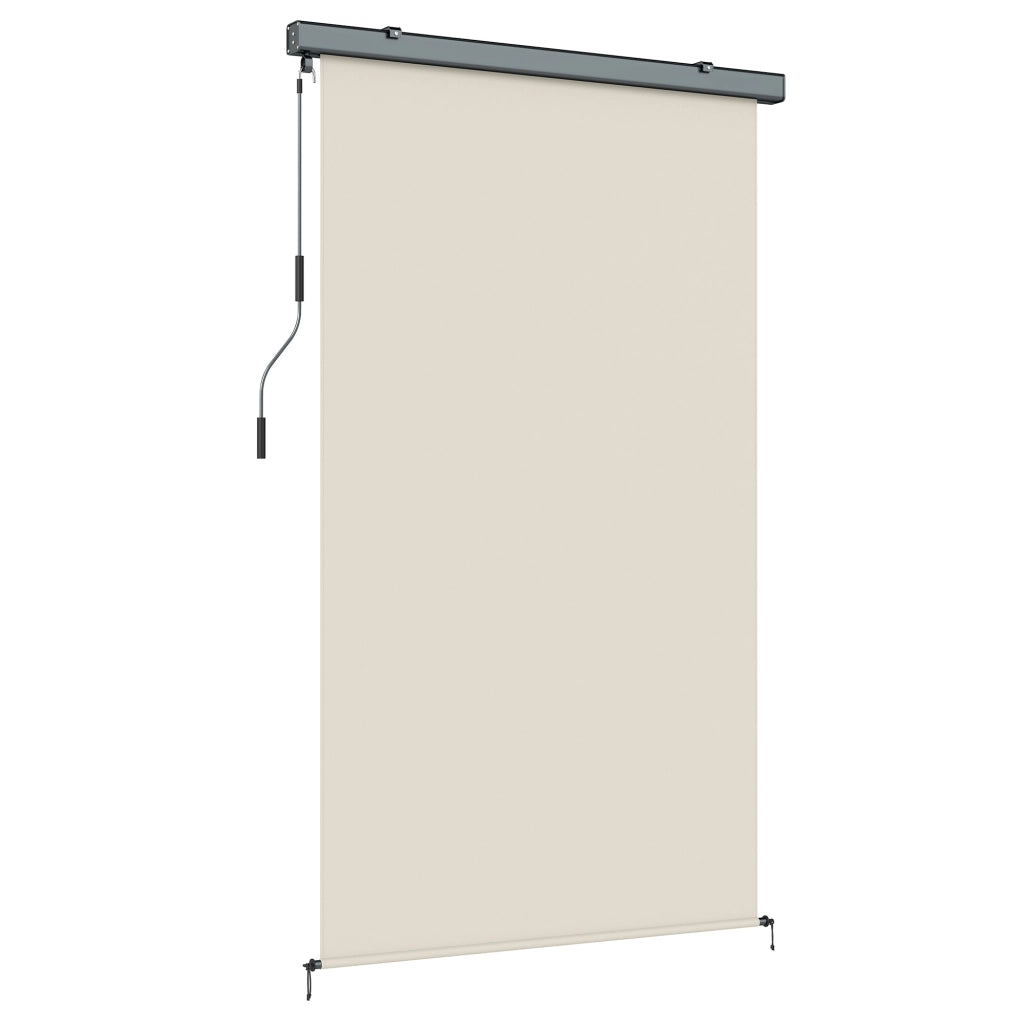 Tenda a Rullo Avvolgibile con Cassetta Alluminio ¨C zephmum ¨C 250x160 cm Bianco Crema