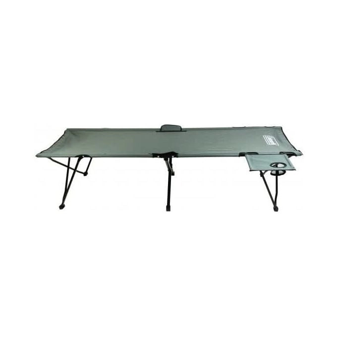 Coleman 2176135 Packaway Lettino da Campeggio Pieghevole con Tavolino Rimovibile e Borsa per il Trasporto colore Nero