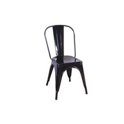 LÚZETE - SILLA JOSEPHINE NEGRA INDUSTRIAL