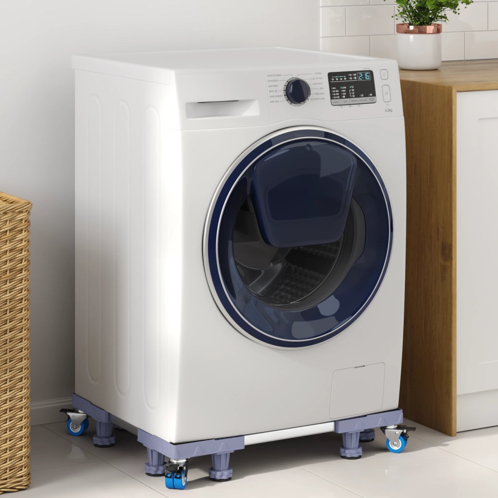 Base per Lavatrice con Ruote Regolabili 250 kg