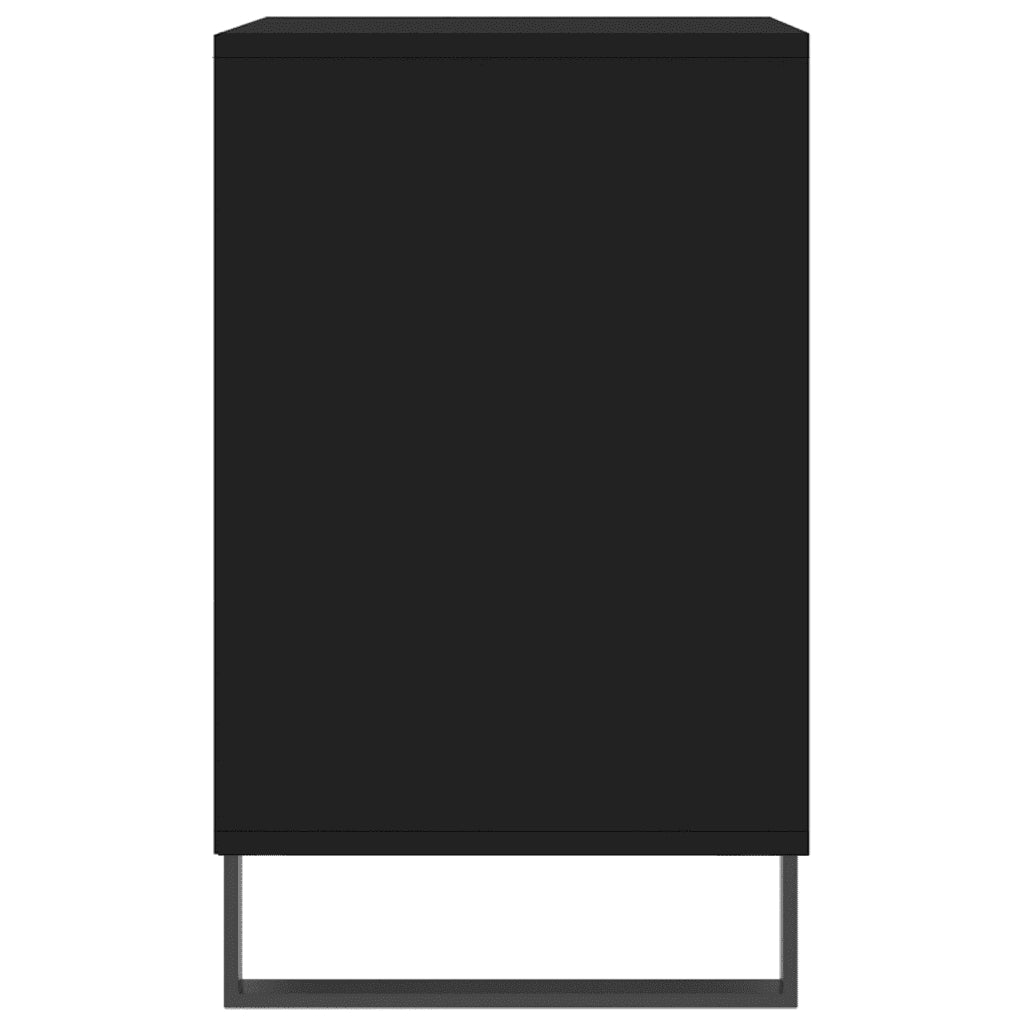 Scarpiera-Scaffale per scarpe Nera 102x36x60 cm in Legno Multistrato 158405
