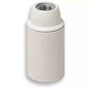 PORTALAMPADA E14 M10X1 CM/LISC BIANCO