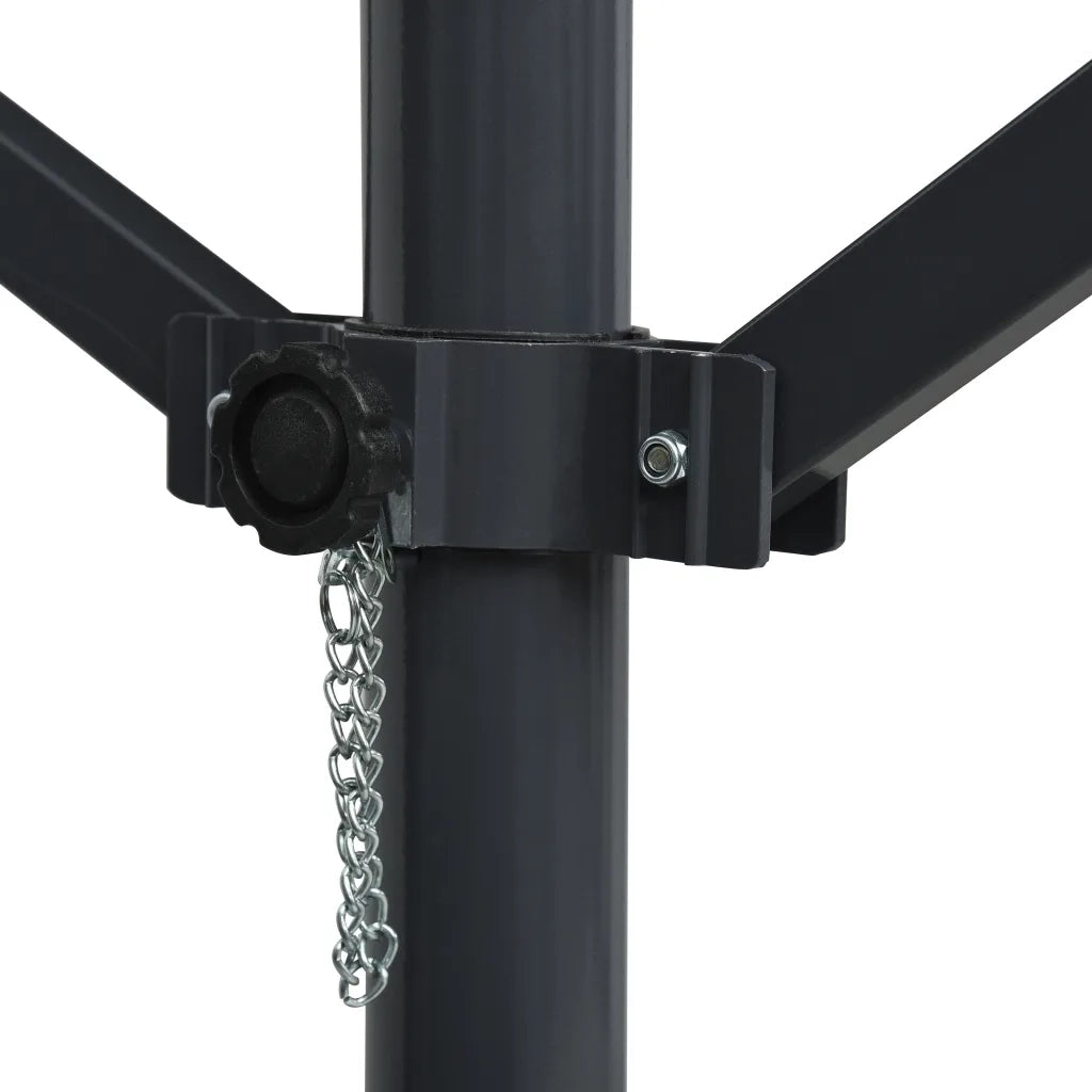 Tenda Parasole con Piedistallo 500x300 cm Antracite 145887