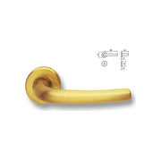 Ghidini 744281508 Maniglia Ottone Satinato Milena  Q8 C-r.