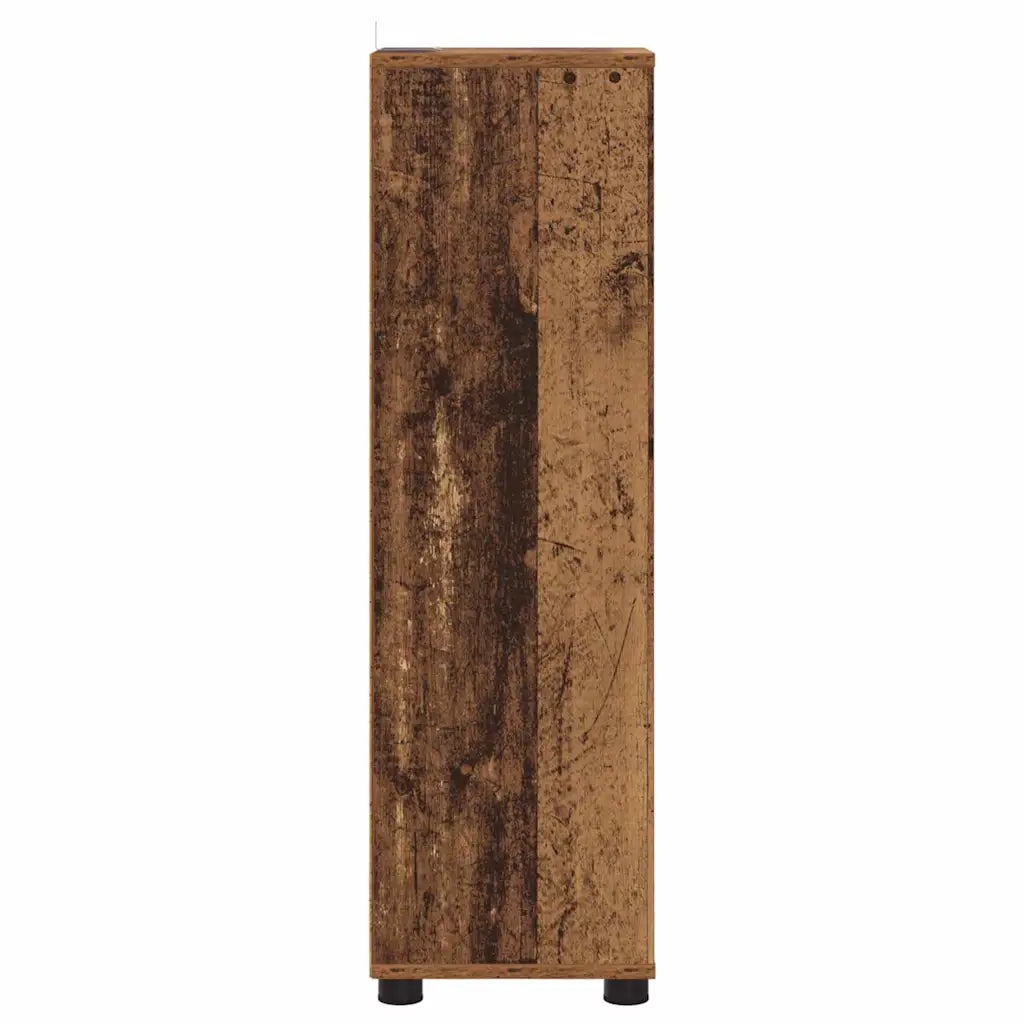 Mobile da Bagno con cassetto Legno vecchio 30,5 x 30 x 101 cm