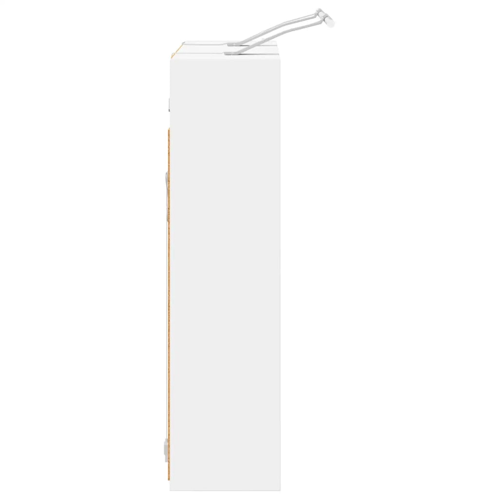 Mobiletto per specchio da bagno Bianco 63,5 x 16 x 62,5 cm 889159