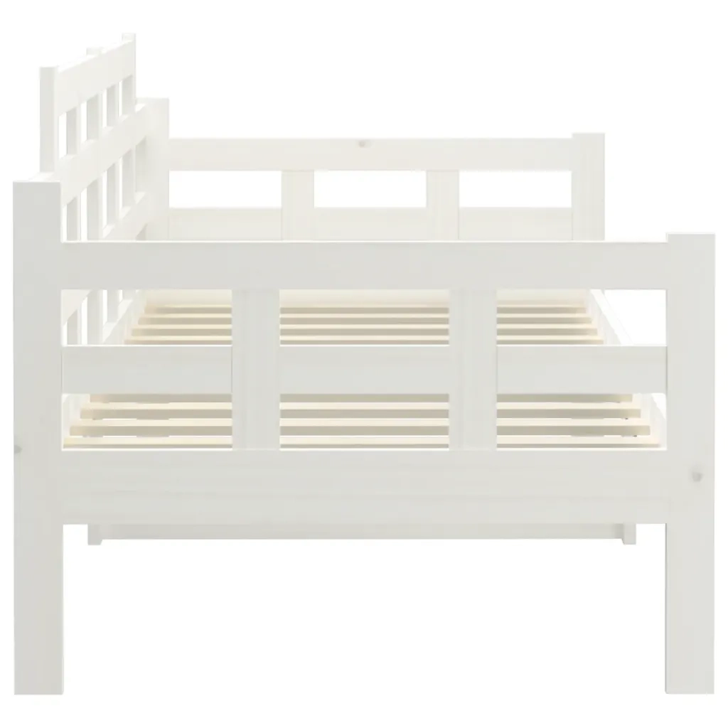 Dormeuse in Legno Massello di Pino Bianco 80x200 cm cod mxl 61407