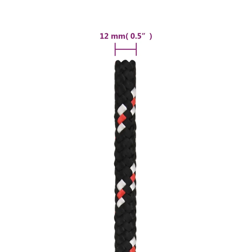 Corda per barca Nera 12 mm 25 m in Polipropilene 152352