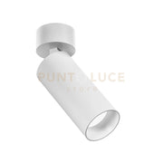 GFA1462H- SPOT FARETTO ORIENTABILE 1 LUCE ATTACCO LED 2700K 1022LM 12W BIANCO SATINATO D.5,5CM